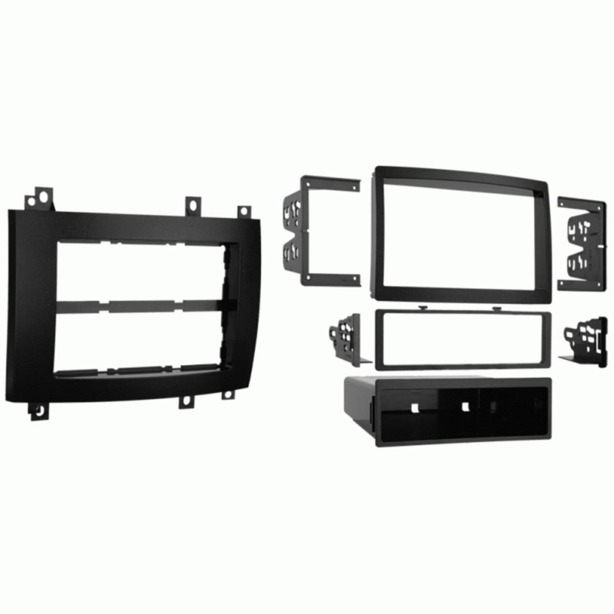 Metra 99-6536S Jeep Grand Cherokee 2014-2021 - Silver Trim - TurboTouch Kit — view 4