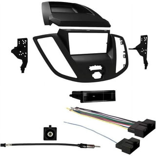 Metra 99-5832G Single/Double DIN Dash Kit for 2015-2019 Ford Transit (without 4.2" screen) - Gray — view 3