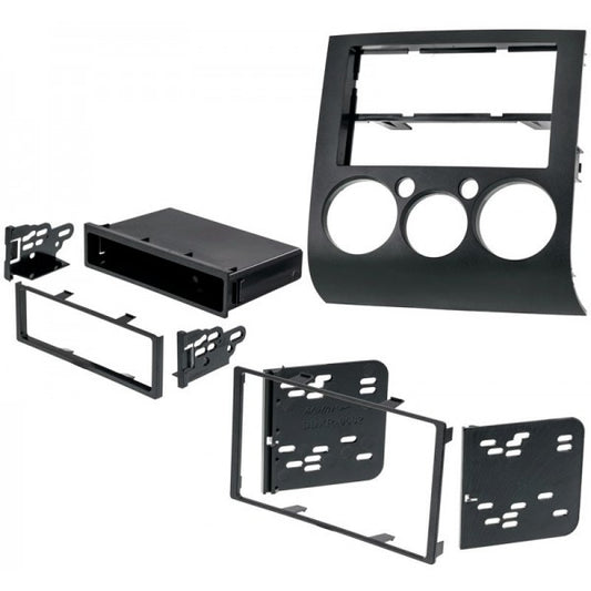 Metra 99-7012 Single or Double DIN Installation Kit for 2004-2012 Mitsubishi Galant with Automatic Climate Control — view 1