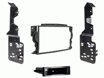 Metra 99-8207 Single DIN Black Stereo Dash Kit for Toyota Sequoia 2003-2007 / Tundra 2003-2006 — view 2