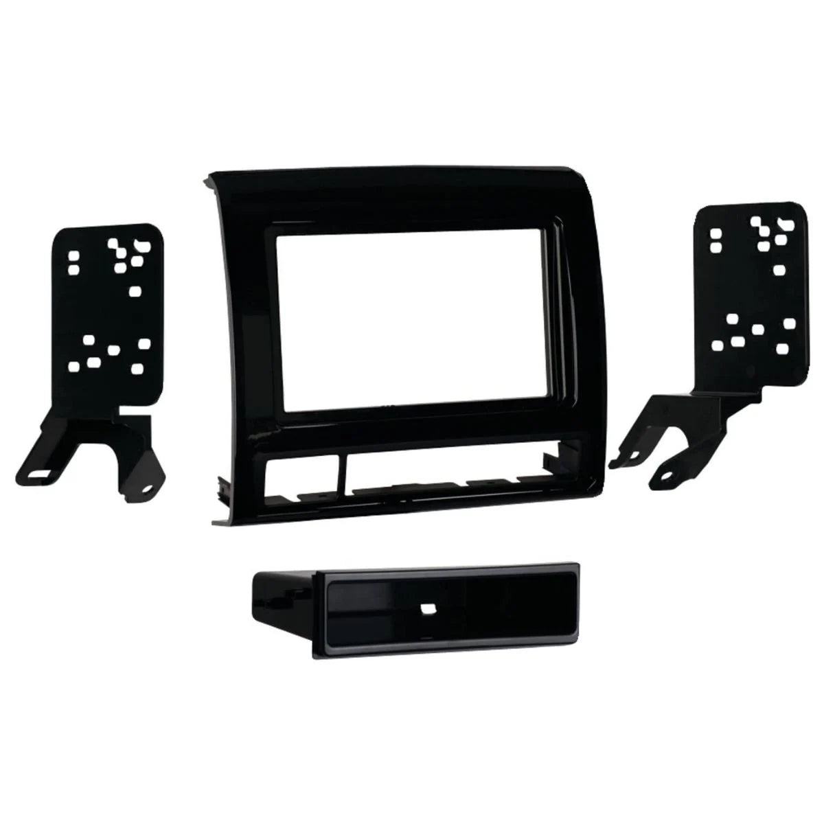 Metra 99-8235B Single DIN Dash Installation Kit for 2012-2015 Toyota Tacoma - Black — view 1