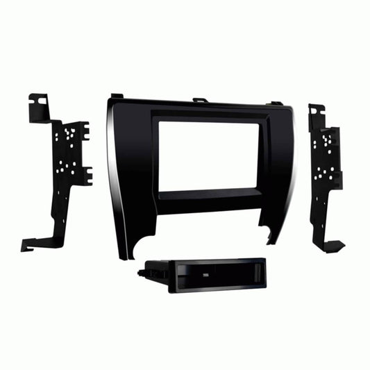 Metra 99-8207 Single DIN Black Stereo Dash Kit for Toyota Sequoia 2003-2007 / Tundra 2003-2006 — view 1
