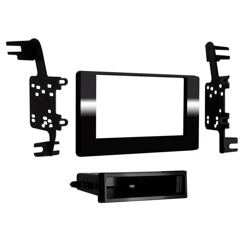 Metra 99-8250 Single or Double DIN Dash Kit for 2015-Up Toyota Sienna - Black finish — view 1
