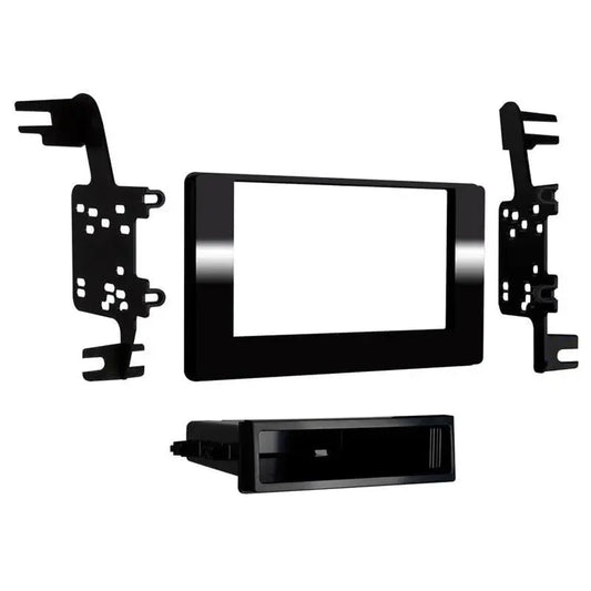 Metra 99-8250 Single or Double DIN Dash Kit for 2015-Up Toyota Sienna - Black finish — view 1