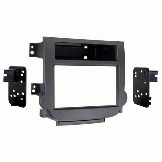 Metra 95-3314G Double DIN Dash Kit for 2013-2016 Chevy Malibu (with manual climate controls) - Gray — view 3