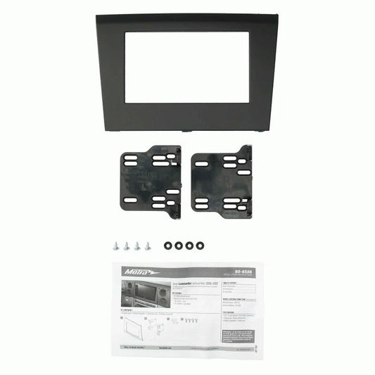 Metra 95-6556G Double DIN Dash Kit for 2006-2007 Jeep Commander (without factory navigation) - Gray — view 1