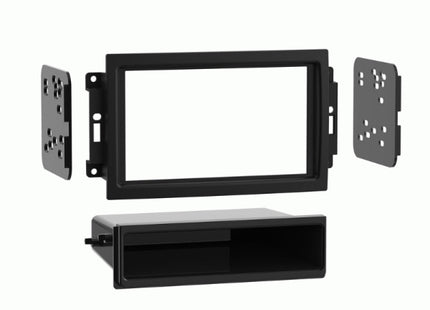 Metra 99-6510 Single or Double DIN Dash Multi-Kit for select 2004-2009 Chrysler, Dodge, Jeep (with Factory Nav) — view 2