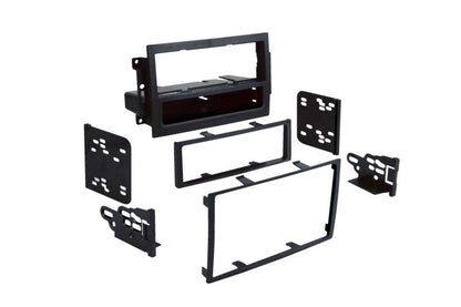 Metra 99-6510 Single or Double DIN Dash Multi-Kit for select 2004-2009 Chrysler, Dodge, Jeep (with Factory Nav) — view 4