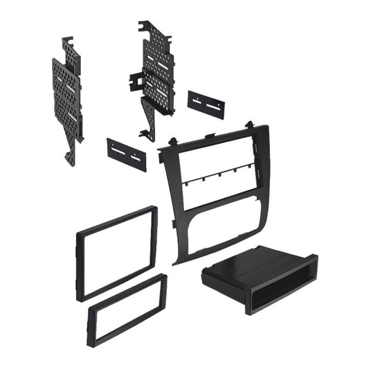 American International NDK728 Double DIN Black Stereo Dash Kit with Optional Storage Pocket — view 2