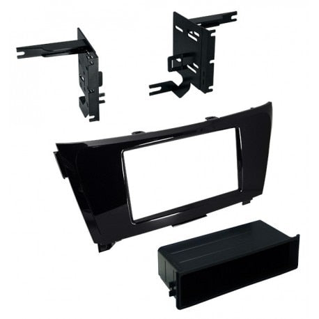 PAC NDK735MG Single/Double DIN Head Unit Installation Kit for 2014-2018 Nissan Rogue — view 1