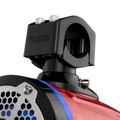 DS18 NXL-X6TPNEO NXL 6.5" Neodymium Marine and Powersports Towers with Built-in Passive Radiator, 1" Driver and LED RGB Lights 150 Watts Rms -Black — view 4