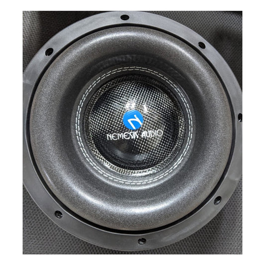 Nemesis Audio NA-8HV.3-D2 NA-8H V.3 D2 8" 1800W Peak Dual 2-Ohm Voice Coil DVC Car Subwoofer — view 2
