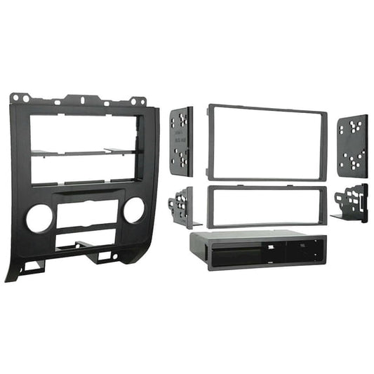 Metra 99-5814 Single/Double DIN Installation Kit for Select 2008-2012 Ford, Mazda, and Mercury (Matte Black) — view 5