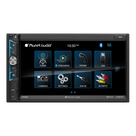 Planet Audio P695MB 6.95" Double-DIN MECH-LESS Multimedia Player with Bluetooth — view 1