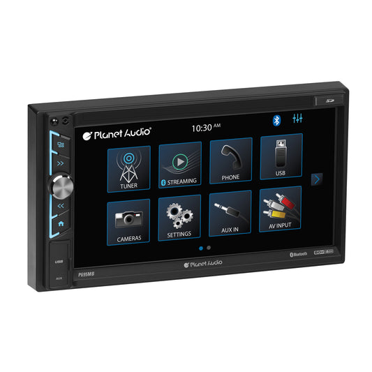 Planet Audio P695MB 6.95" Double-DIN MECH-LESS Multimedia Player with Bluetooth — view 2