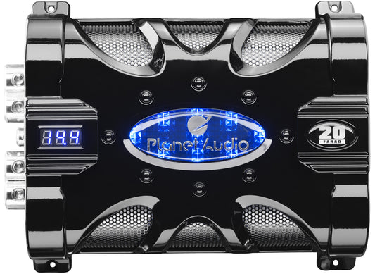 Planet Audio PC20F 20.0 Farad Power Capacitor with Display & Status Indicator — view 3