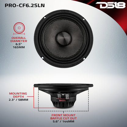 DS18 PRO-CF6.2SLN 6.5" Mid-Range — view 7