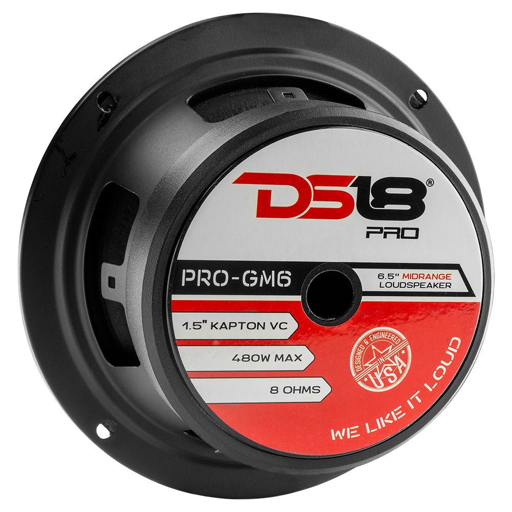 DS18 PRO-GM6 DS18 PRO-GM6 6.5" Mid-Range Loudspeaker 480 Watts 8-Ohm — view 1