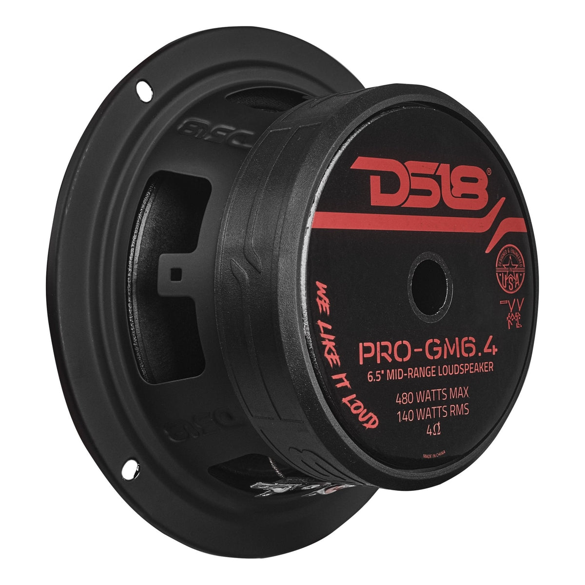 DS18 PRO-GM6.4PK DS18 PRO-GM6.4PK Loudspeakers and Tweeters Package Including a Pair of PRO-GM6.4 + a Pair of PRO-TW1X/BK — view 3