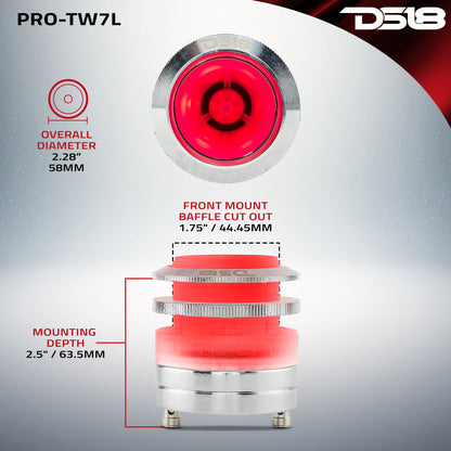 DS18 PRO-TW7L 2.3" RGB LED Lights — view 7