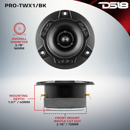 DS18 PRO-TWX1/BK 3.8" — view 7