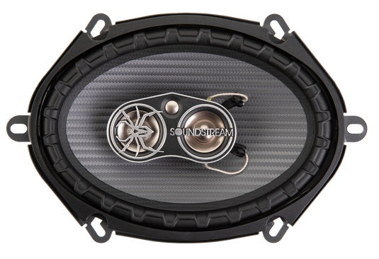 Soundstream PS-57 | 5x7" 4-Way Full Range Coaxial Speakers 350W (Pair)