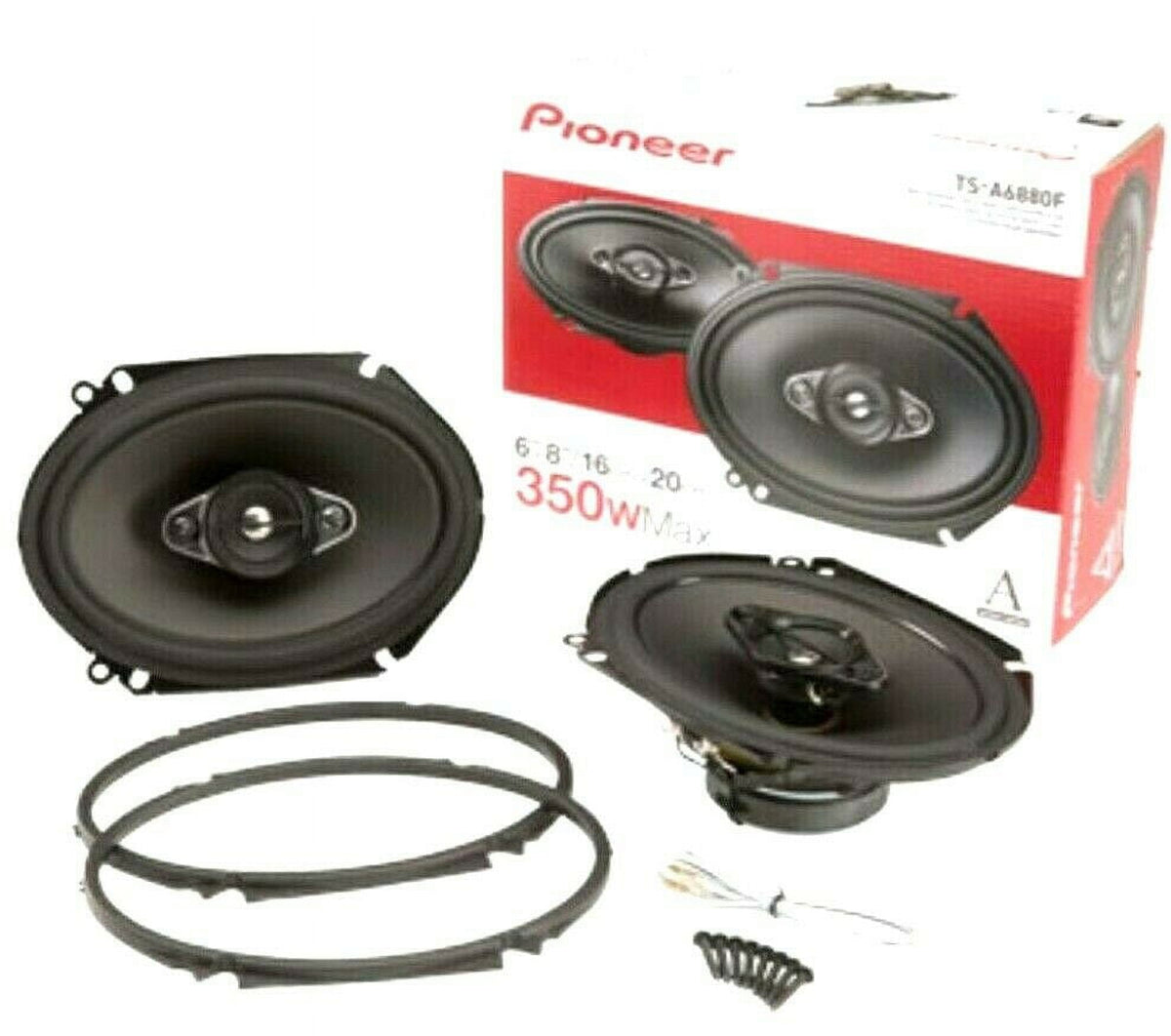 Pioneer TS-A6880F 6" x 8" 4-Way Coaxial Speaker System — view 2