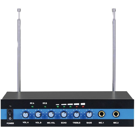 Blackmore Pro Audio BMP-60 Dual-Channel VHF Wireless Microphone System — view 1
