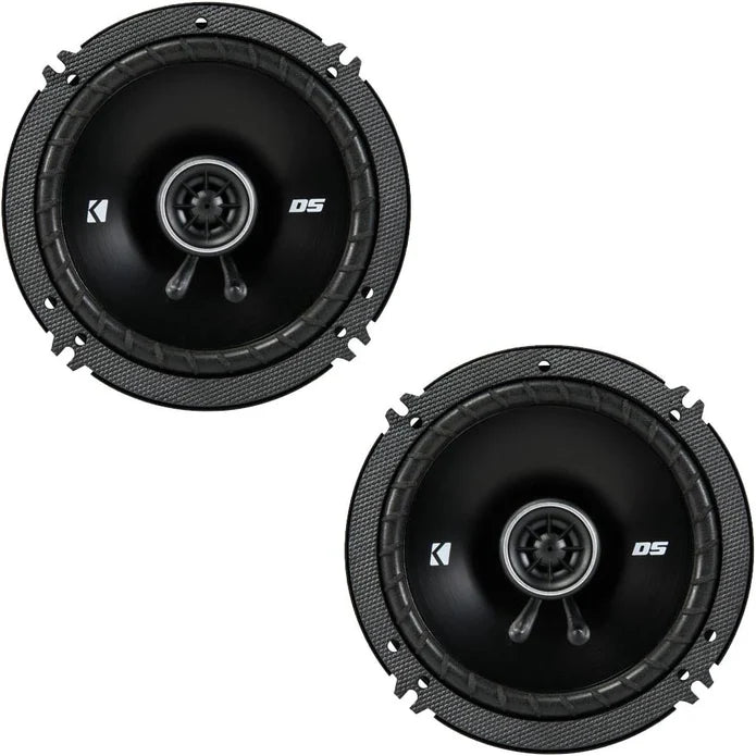 Kicker DSC650 DS Series 6.5" 4-Ohm Coaxial Speakers — view 3