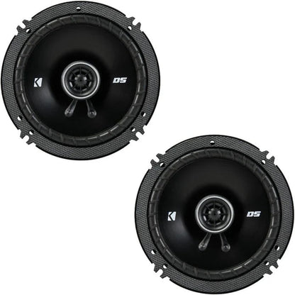 Kicker DSC650 DS Series 6.5" 4-Ohm Coaxial Speakers — view 3
