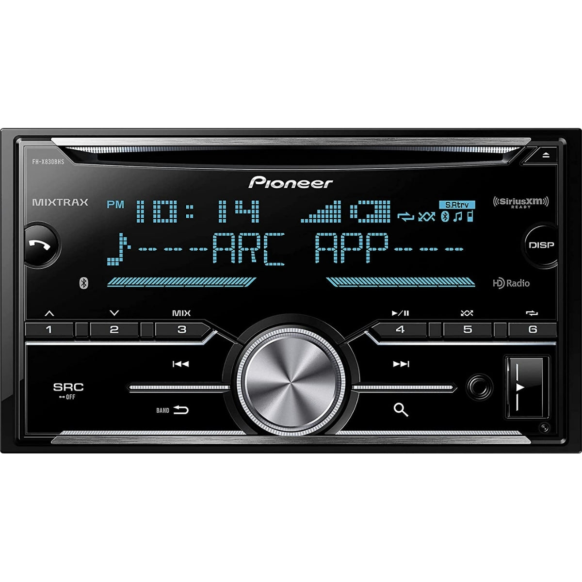 Pioneer FH-X830BHS 2-Din CD Receiver with enhanced Audio Functions, Full-featured Pioneer ARC App Compatibility, MIXTRAX®, Built-in Bluetooth®, HD Radio™ Tuner and SiriusXM-Ready™ — view 1