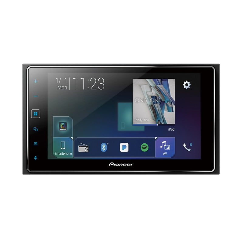 Pioneer MVH-1400NEX Digital Multimedia Video Receiver with 6.2" Capacitive Touchscreen Display, Apple CarPlay™, Built-in Bluetooth®, SiriusXM-Ready™ and AppRadio Mode + — view 2