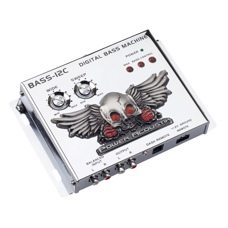 Power Acoustik BASS-12C 13.5V Class C Digital Bass Restoration Processor with Remote Control & Subsonic Filter — view 3