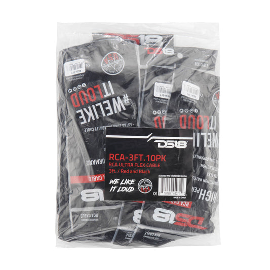 DS18 RCA-3FT.10PK Level 1 RCA — view 3