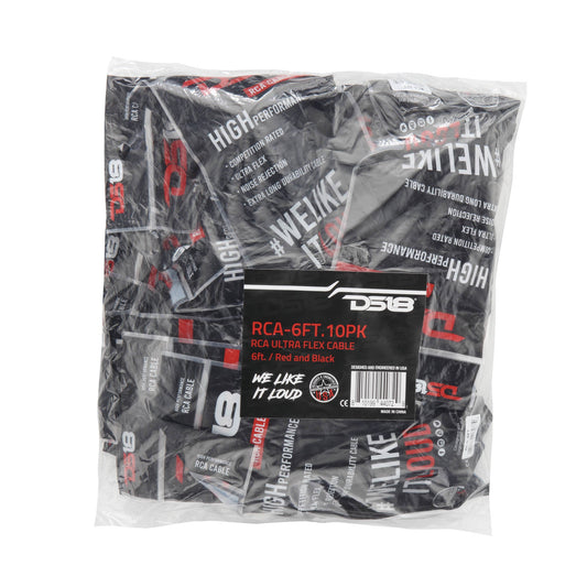 DS18 RCA-6FT.10PK Level 1 RCA — view 3