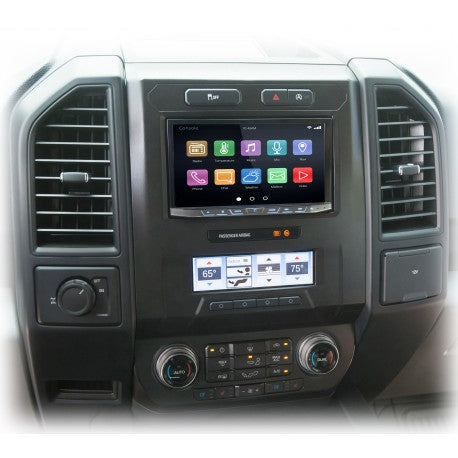 PAC RPK4-FD2101 Complete Radio Replacement Kit with Integrated Climate Controls for Select Ford F-Series Pickups with 8" Display — view 1