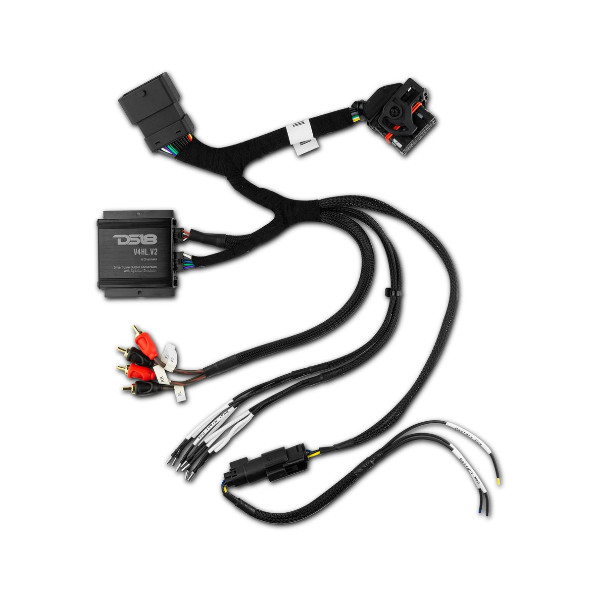 DS18 RY-HARNESS.HD For Harley Davidson 4ch Line Output Converter
