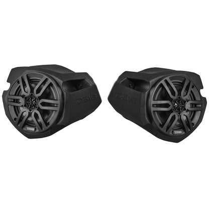 DS18 RZR-KP6BT Front Kick Panel Pods Loaded Enclosure 2 x 6.5" Speakers — view 3
