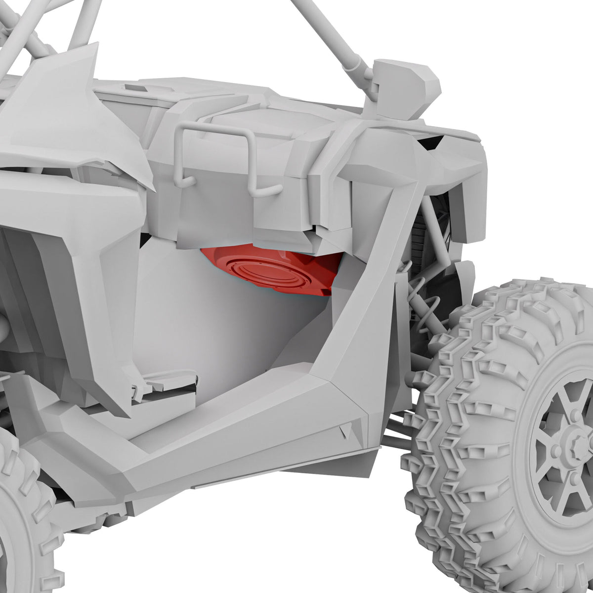 DS18 RZR-PROFSUB10LD RZR Pro Under Dashboard Subwoofer Enclosure — view 2