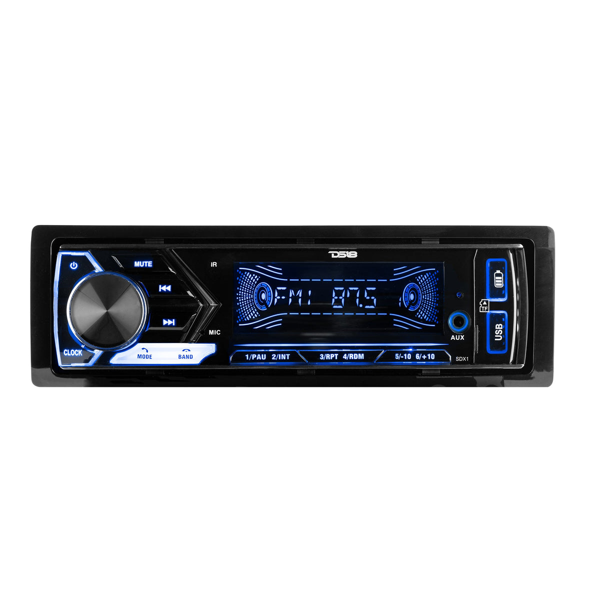 DS18 SDX1 Single-DIN Headunit Mech-Less Player Receiver — view 2