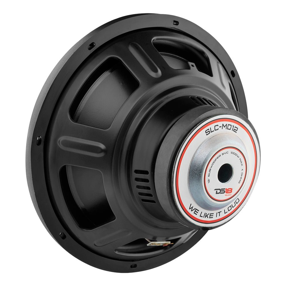 DS18 SLC-MD12 12" SELECT PPI Cone Subwoofer 1000 Watts 4-Ohm SVC — view 3