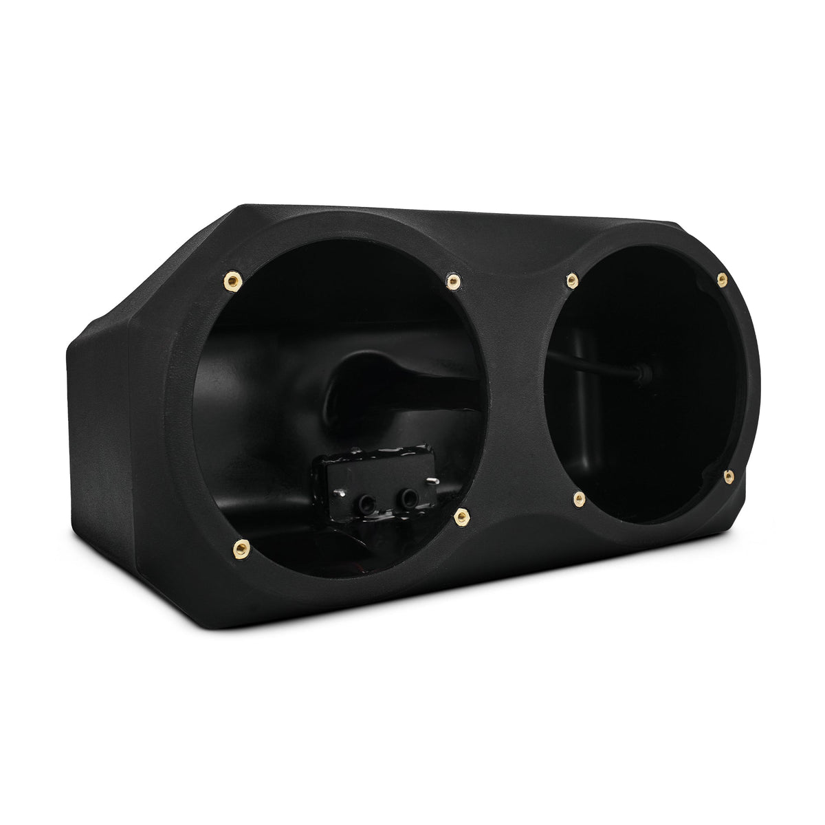 DS18 SLG-20UPFSUB6 Underdash Speaker Enclosure Fits 2 x 6.5" Speakers