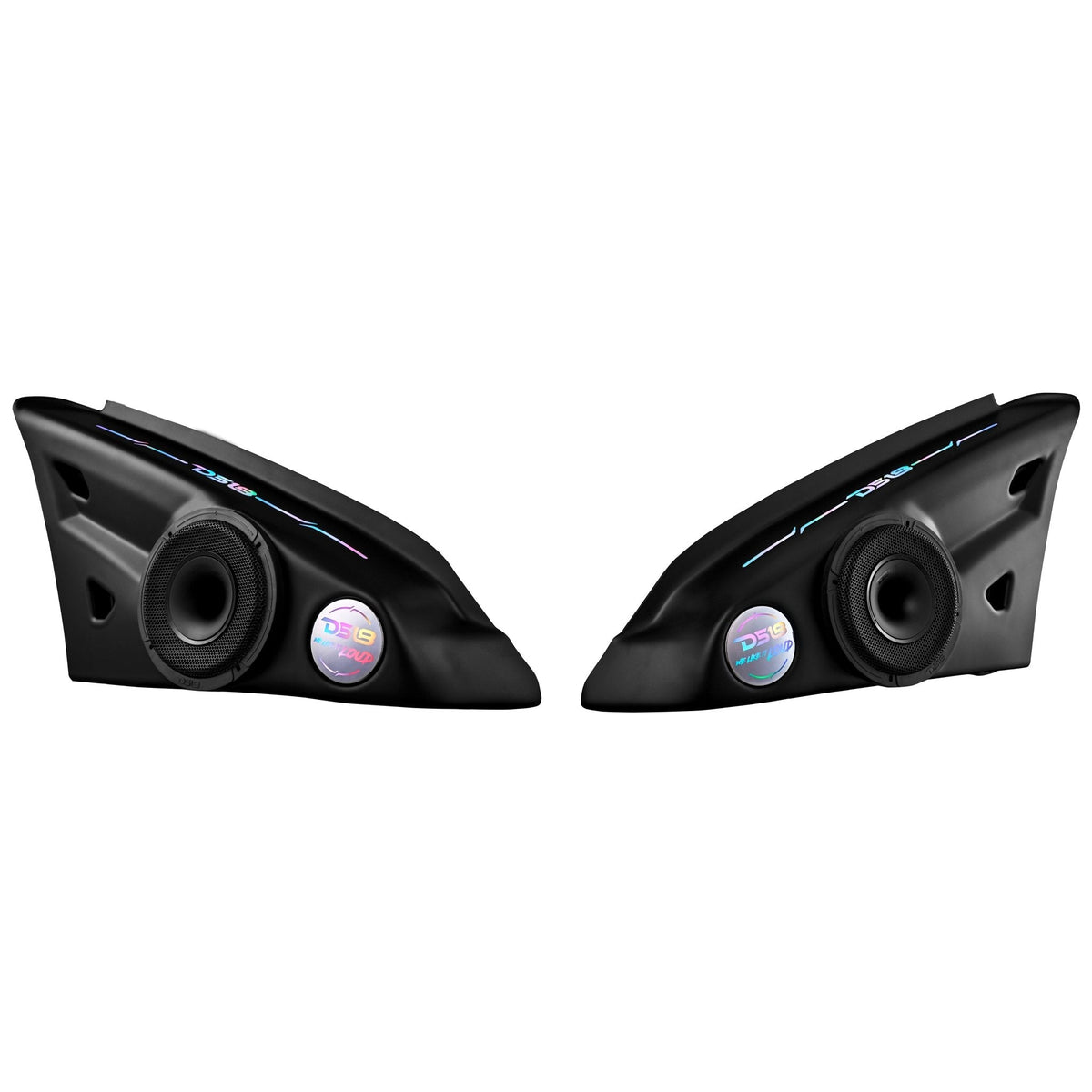 DS18 SLG-AR6V2 Arm Rest Enclosure Fits 2 x 6.5" Speakers — view 4
