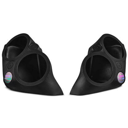 DS18 SLG-F82 Front Fender Dual 8" Speaker Enclosures Fits 2 x 8" Speakers