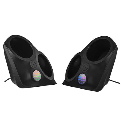 DS18 SLG-F82 Front Fender Dual 8" Speaker Enclosures Fits 2 x 8" Speakers — view 6