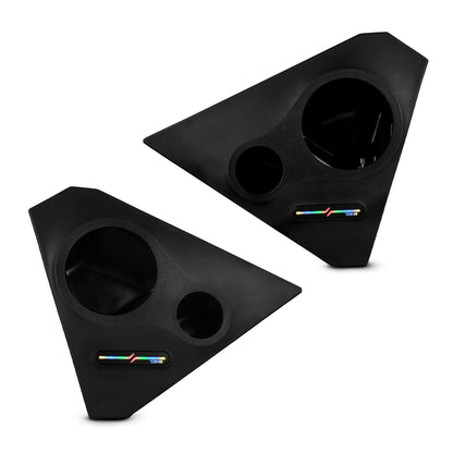 DS18 SLG-FKP6V2 Front Kick Panel Enclosure Fits 2 x 6.5" Speakers & 2 x 3.8"