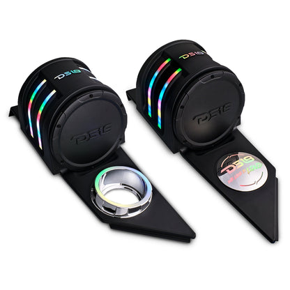 DS18 SLG-HD6V2 Headrest Enclosure Fits 4 x 6.5" Speakers