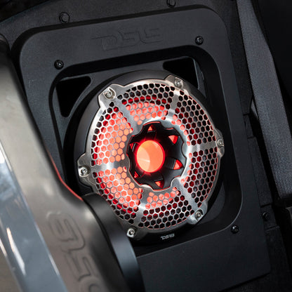 DS18 SLG-RSUB10LD Rear Subwoofer Enclosure Loaded — view 2