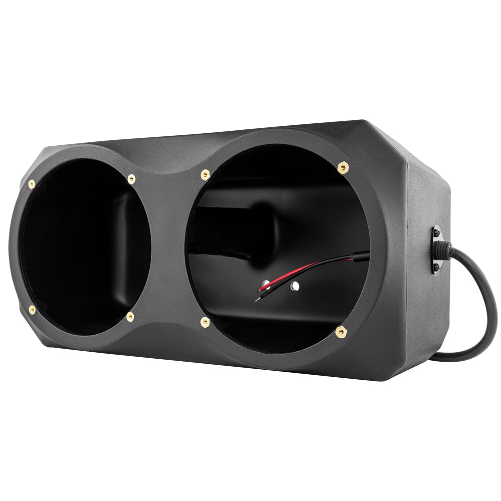 DS18 SLG-UDSD6 Underdash Speaker Enclosure Fits 2 x 6.5" Speakers — view 5