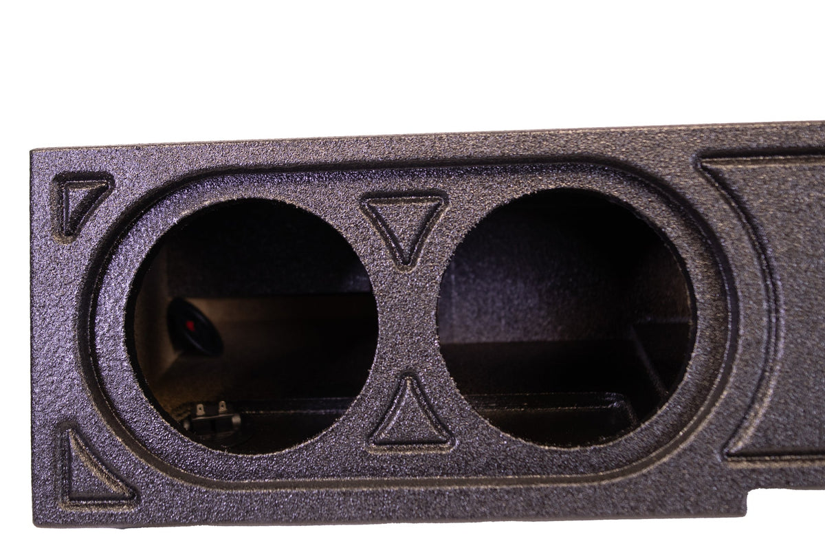 Elite Auto Gear SS-SS8CH-19CC-4X8 2019-2024 Chevy Silverado & GMC Sierra Double Cab & Crew Cab Ported Enclosure for four 8" subwoofers — view 2